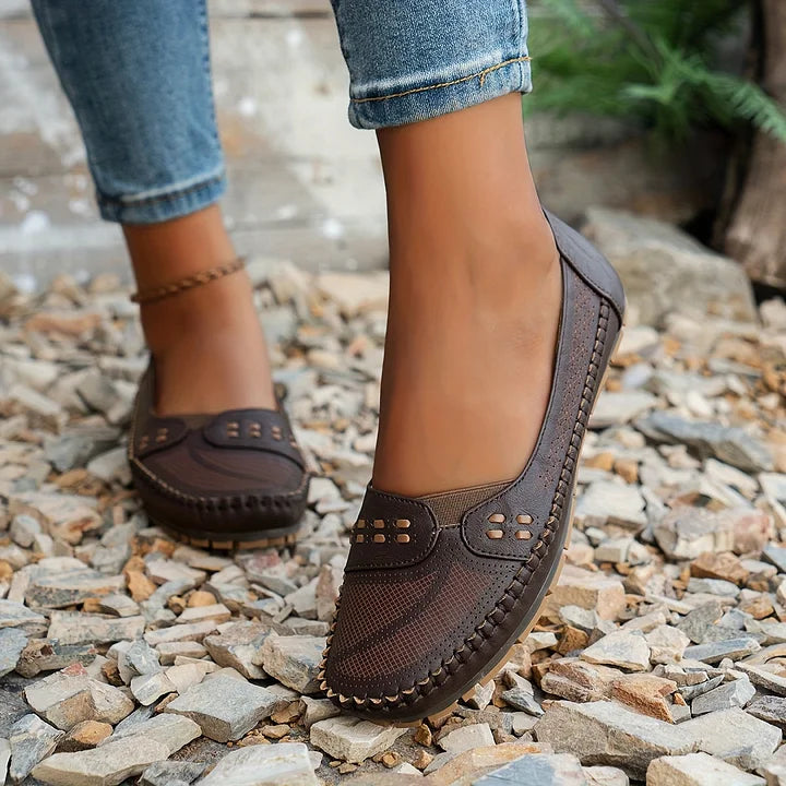 Elora™ | Orthopedic Leather Shoes