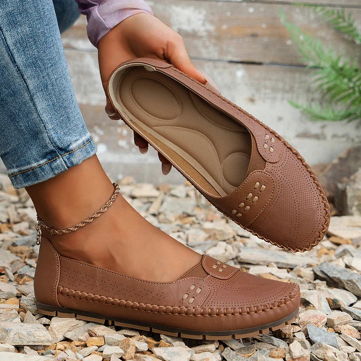 Elora™ | Orthopedic Leather Shoes