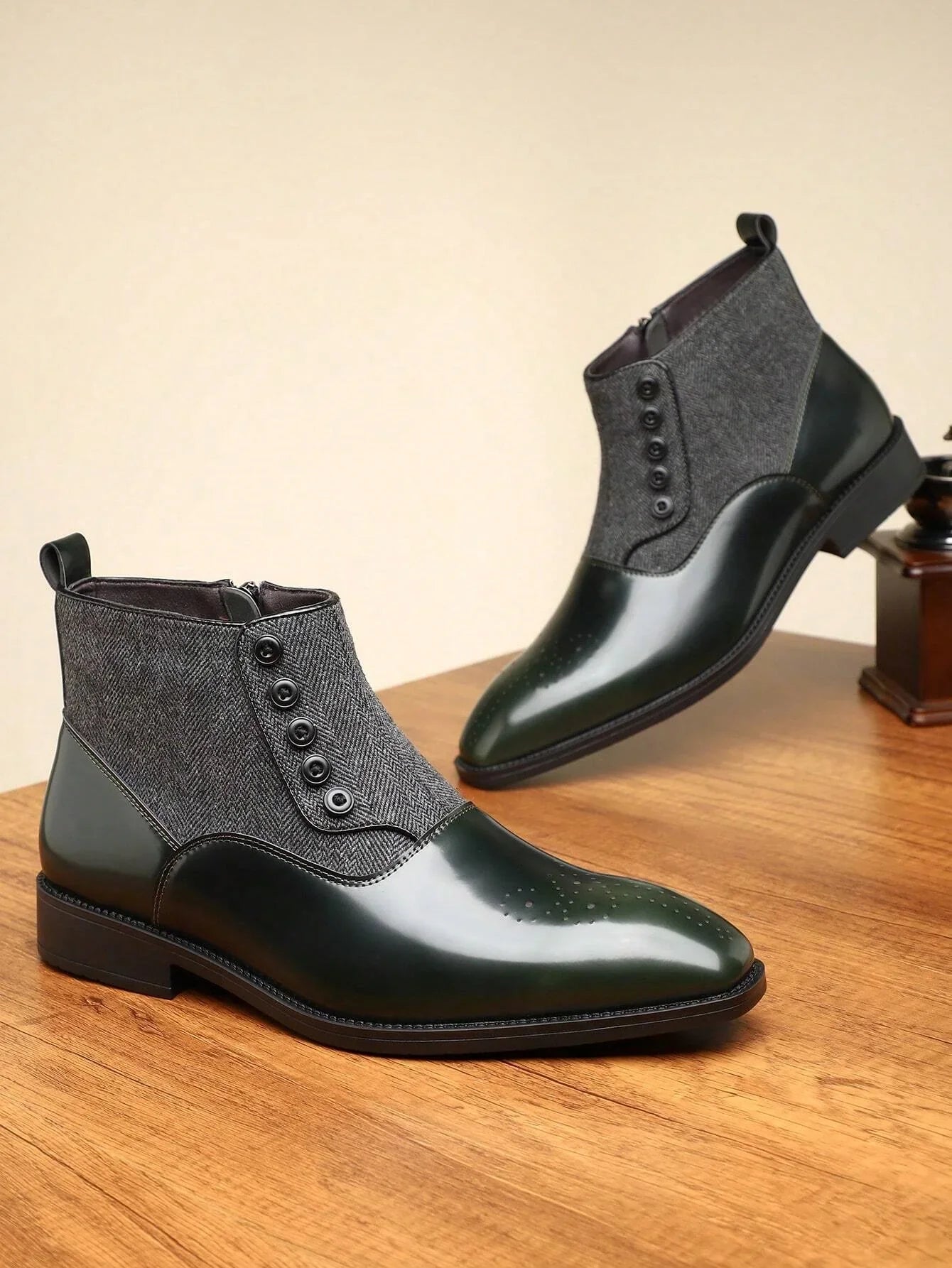 Gerald Wentworth Chelsea Leather Boots