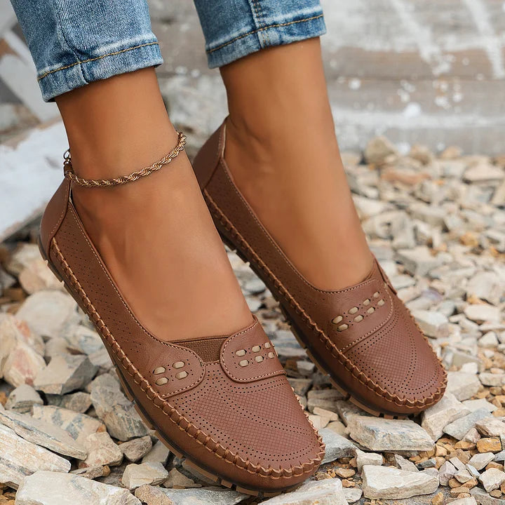 Elora™ | Orthopedic Leather Shoes