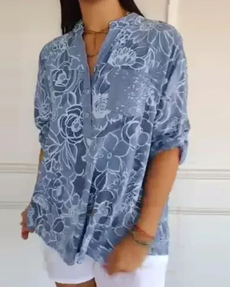 Ingrid - Floral Blouse