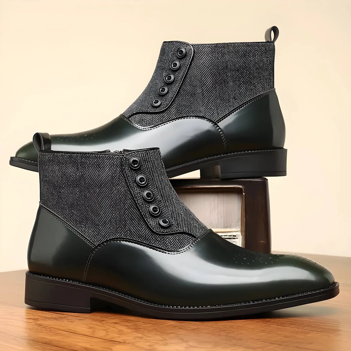 Gerald Wentworth Chelsea Leather Boots