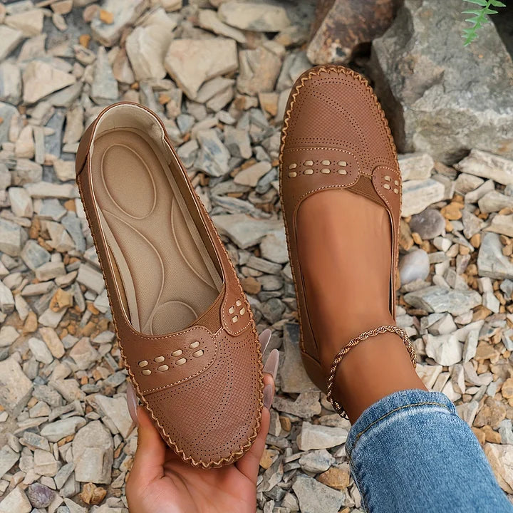 Elora™ | Orthopedic Leather Shoes