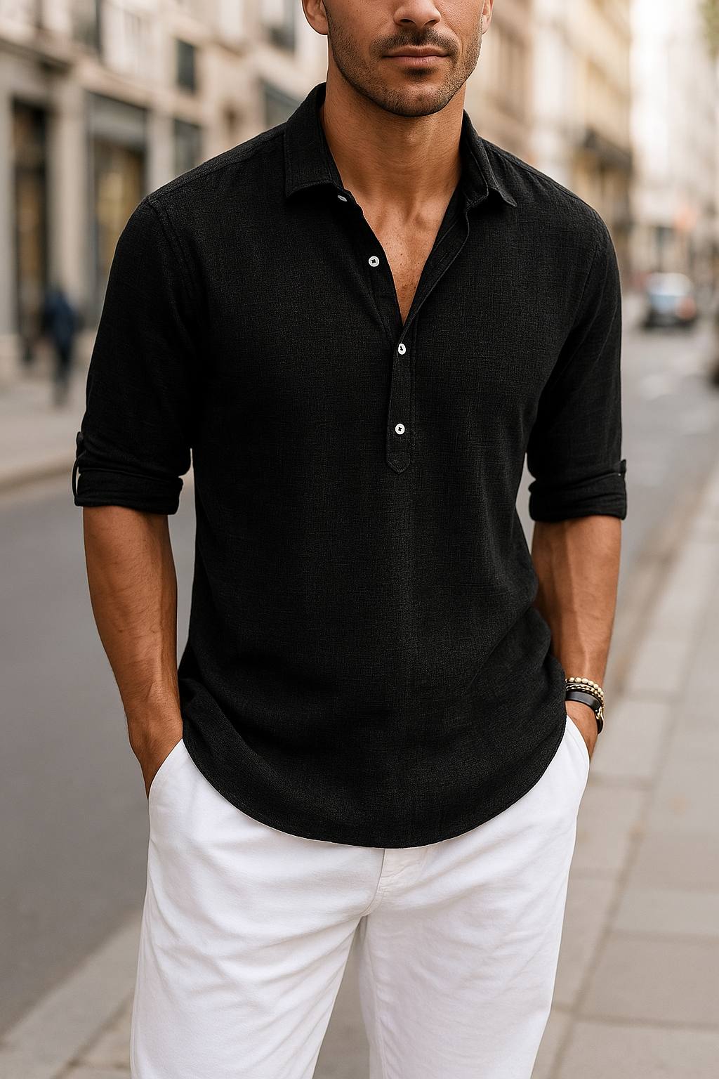 Ricardo | Classic Linen Polo