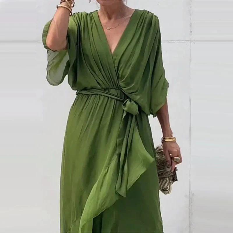 Elara | V-neck Dress