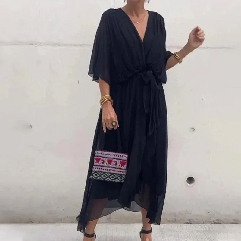 Elara | V-neck Dress