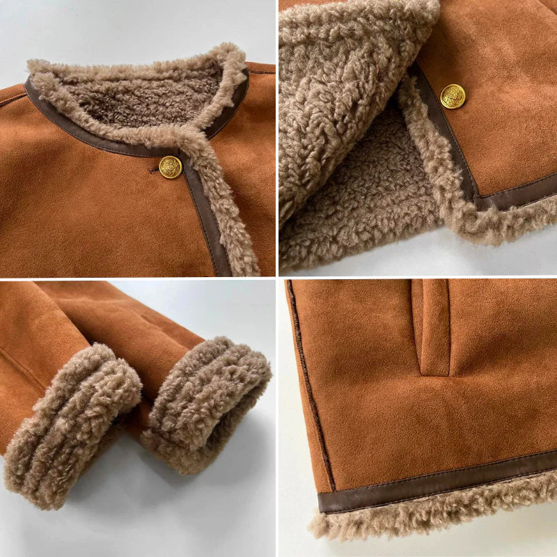 Rosalie | Shearling Fleece Jacket