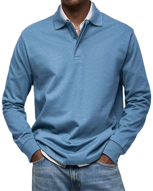 Alexandre™ | Casual Long Sleeve Polo