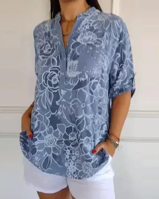 Ingrid - Floral Blouse