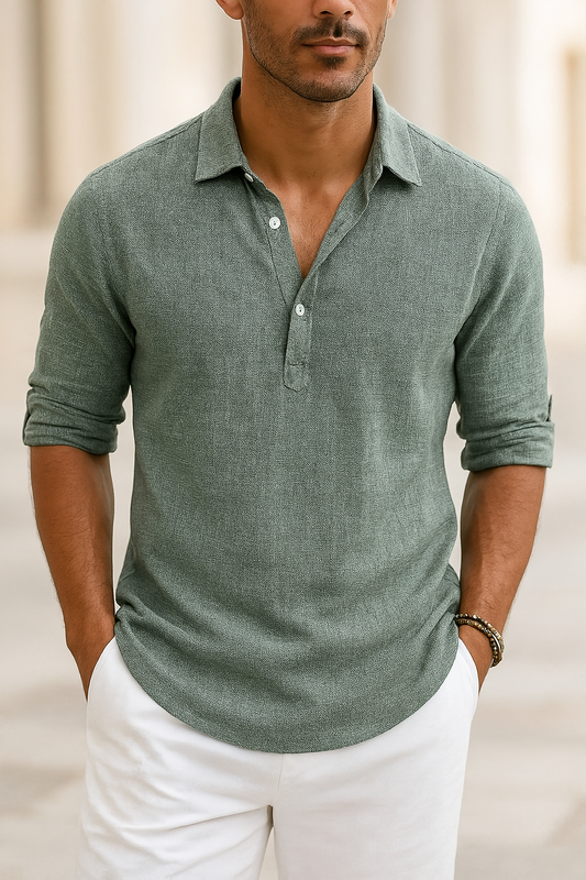 Ricardo | Classic Linen Polo