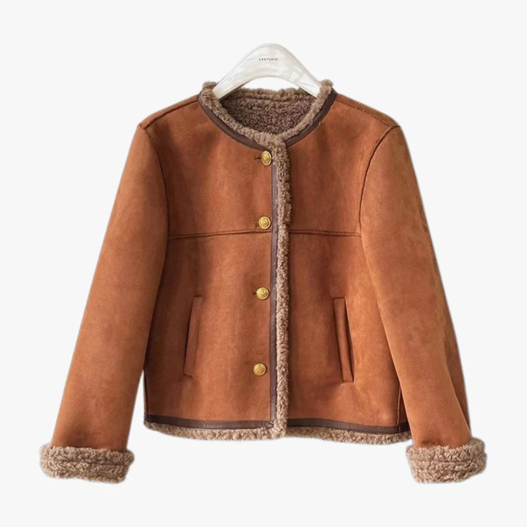 Rosalie | Shearling Fleece Jacket