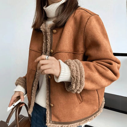 Rosalie | Shearling Fleece Jacket
