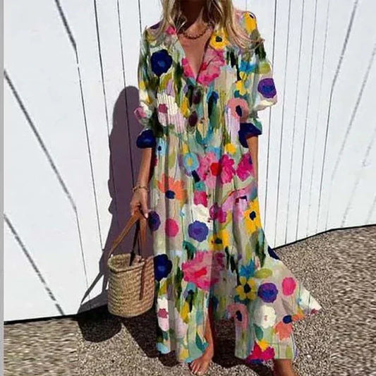 Jessy™ Luxe Boho Maxi Dress