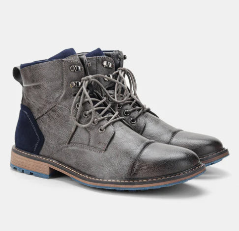 Aaron | Handcrafted Premium Leather Oxford Boots