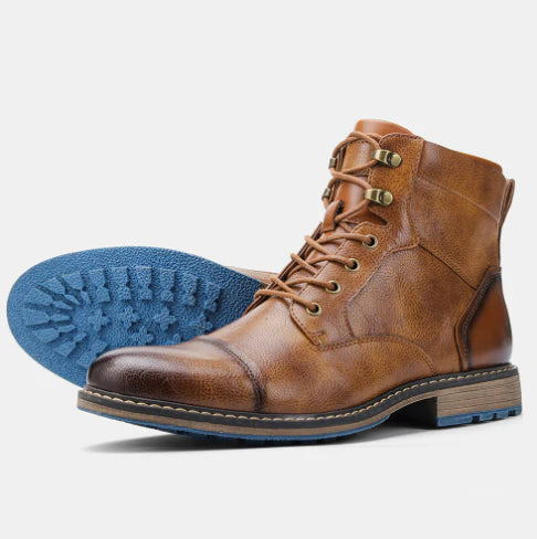 Aaron | Handcrafted Premium Leather Oxford Boots