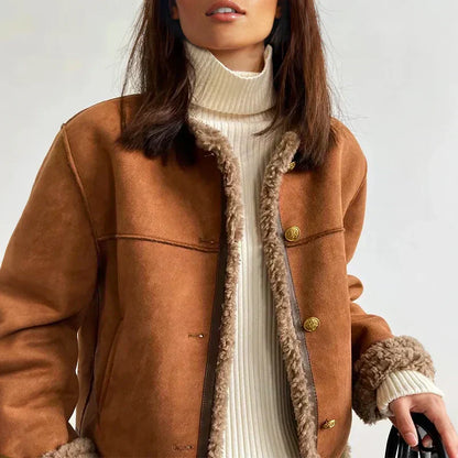 Rosalie | Shearling Fleece Jacket