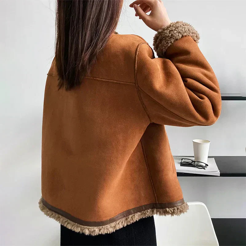 Rosalie | Shearling Fleece Jacket