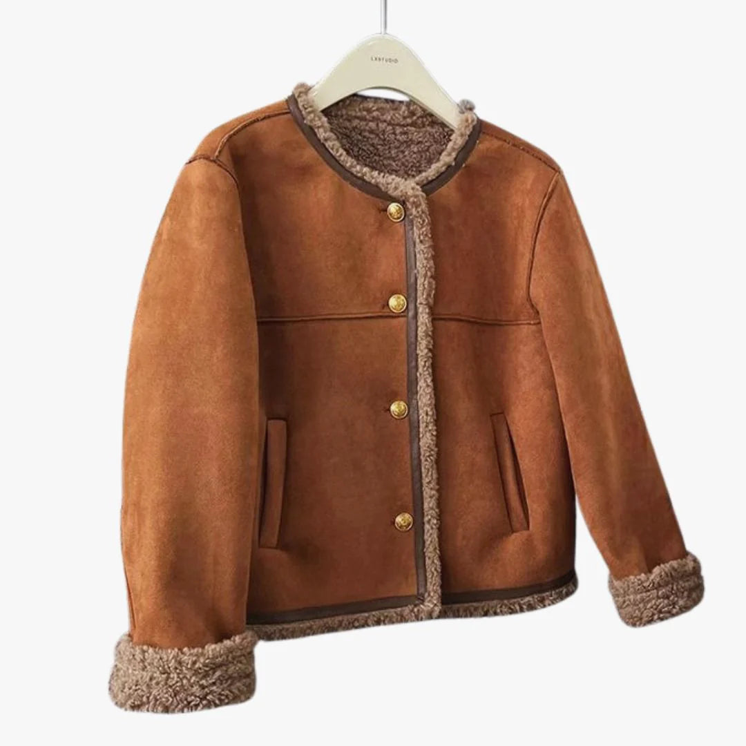 Rosalie | Shearling Fleece Jacket